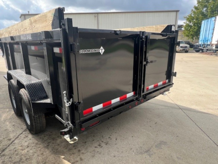 New 2026 Diamond T 83x14 14K 36" Sides Telescopic Dump Trailer