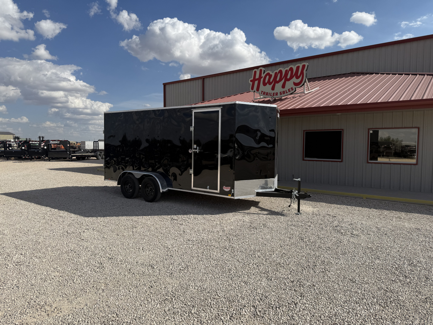 New 2026 Compass 7'x16' Enclosed Cargo Trailer - Indigo DLX