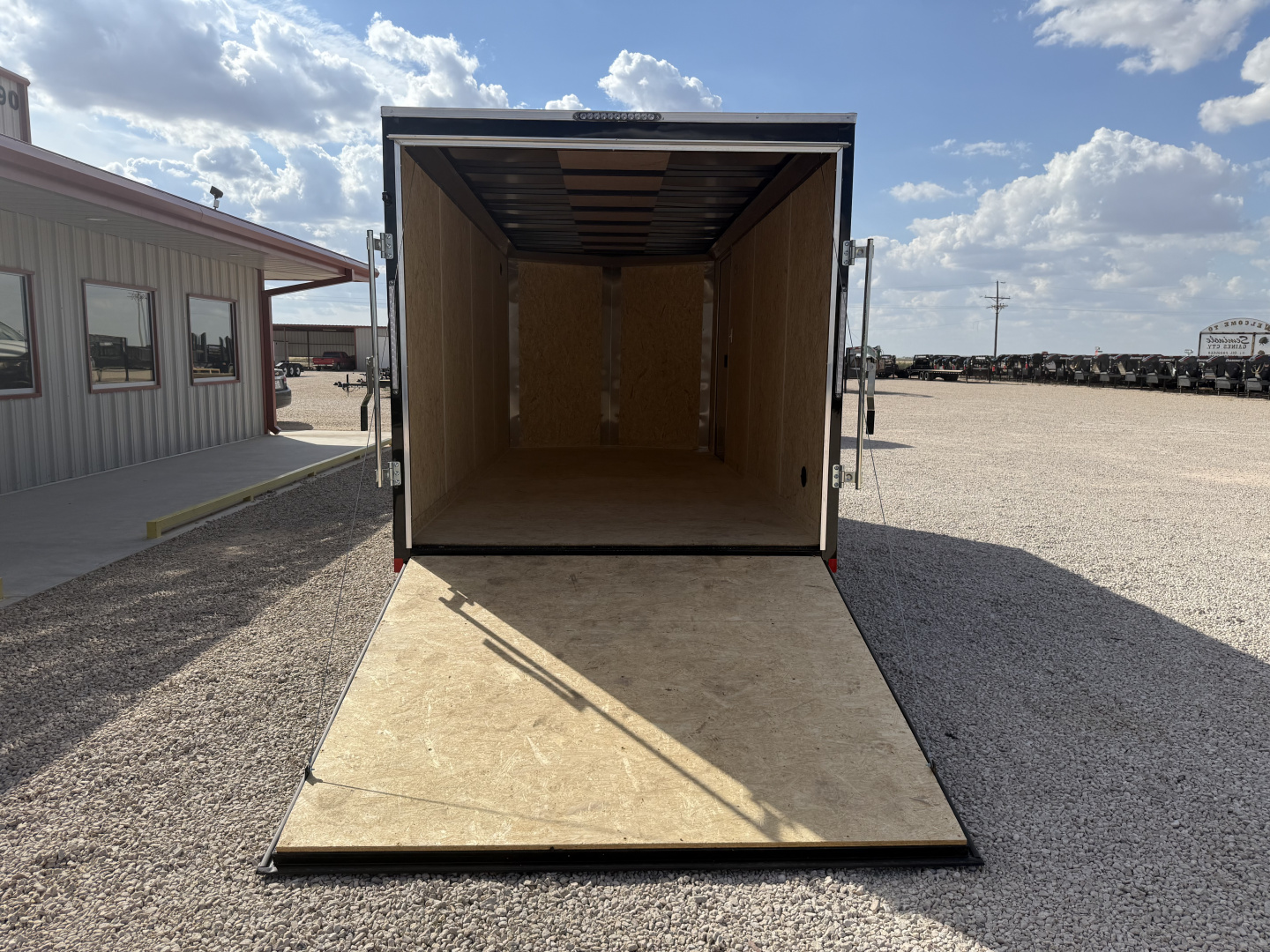 New 2026 Compass 7'x16' Enclosed Cargo Trailer - Indigo DLX