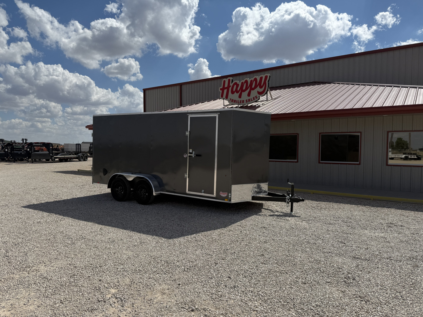 New 2026 Compass 7'x16' Enclosed Cargo Trailer - Indigo DLX