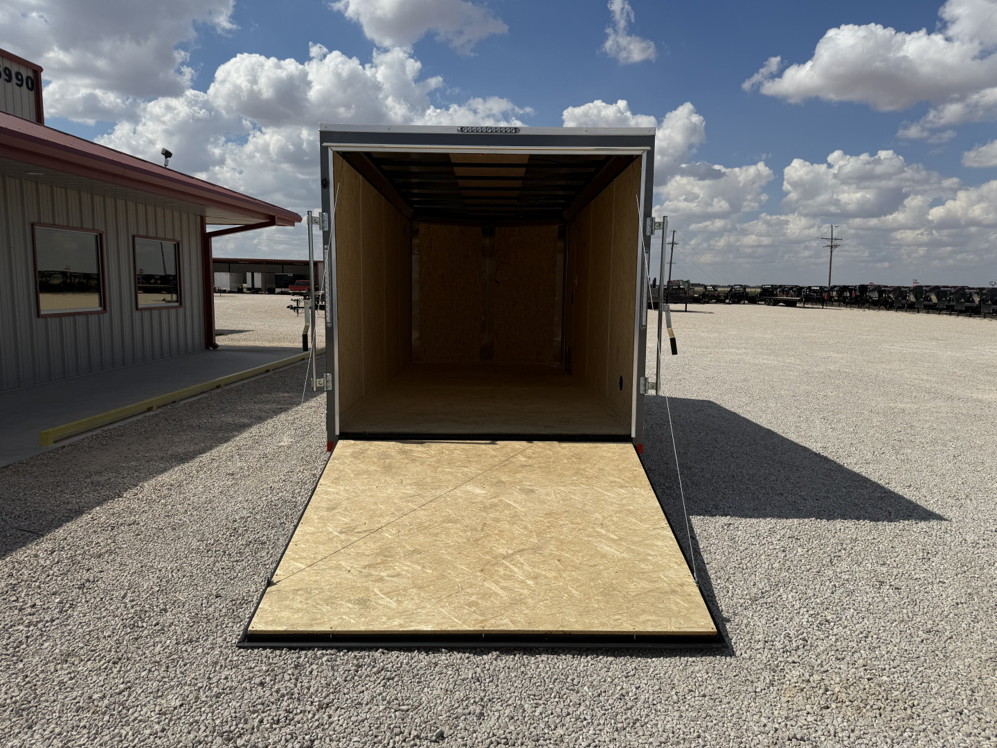 New 2026 Compass 7'x16' Enclosed Cargo Trailer - Indigo DLX