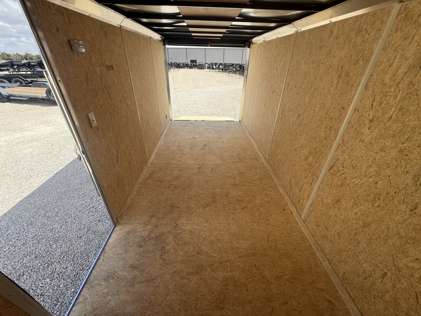 New 2026 Compass 7'x16' Enclosed Cargo Trailer - Indigo DLX