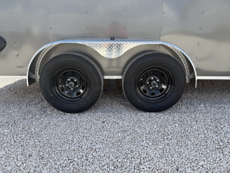 New 2026 Compass 7'x16' Enclosed Cargo Trailer - Indigo DLX