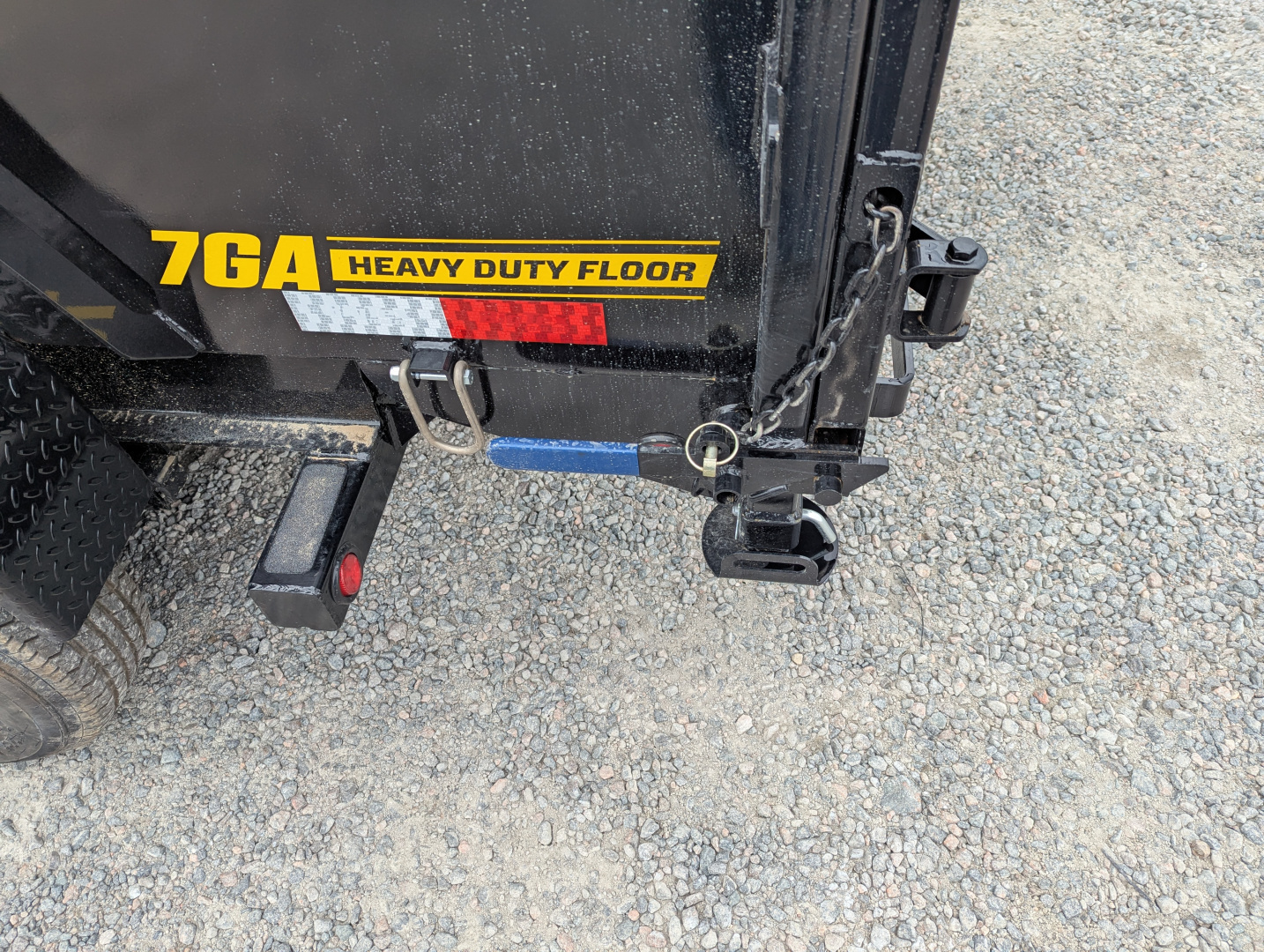 New 2026 7x14 TD Heavy Duty 15.4K Telescopic Dump w/ Slide-In Ramps & 4' Sides