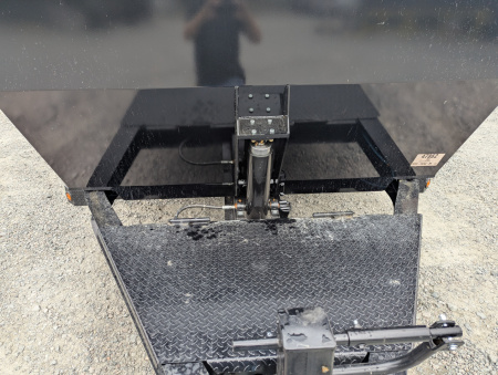 New 2026 7x14 TD Heavy Duty 15.4K Telescopic Dump w/ Slide-In Ramps & 4' Sides