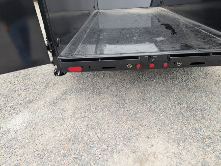 New 2026 7x14 TD Heavy Duty 15.4K Telescopic Dump w/ Slide-In Ramps & 4' Sides