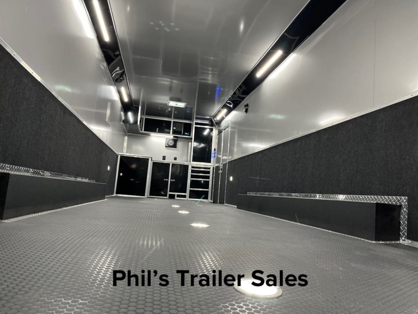 New Haulmark NEW 85X34 EDGE CAR ENCLOSED RACE TRAILER ELECTRIC AWNING HAULER TRAILER CARGO TRAILERS Car / Racing Trailer