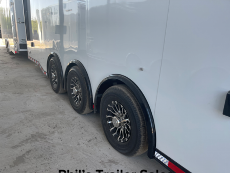 New Haulmark NEW 85X34 EDGE CAR ENCLOSED RACE TRAILER ELECTRIC AWNING HAULER TRAILER CARGO TRAILERS Car / Racing Trailer