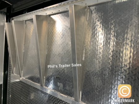 New Haulmark NEW 85X34 EDGE CAR ENCLOSED RACE TRAILER ELECTRIC AWNING HAULER TRAILER CARGO TRAILERS Car / Racing Trailer