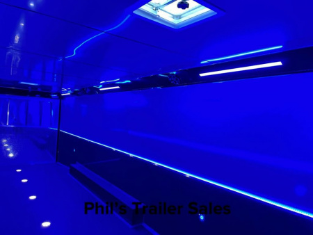 New Haulmark NEW 85X34 EDGE CAR ENCLOSED RACE TRAILER ELECTRIC AWNING HAULER TRAILER CARGO TRAILERS Car / Racing Trailer