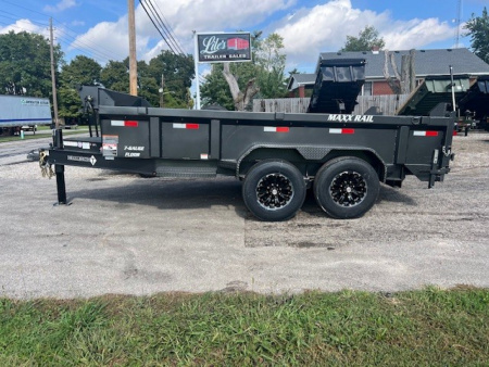 New 2026 Diamond T 83x14 16K Scissor Lift Dump Trailer