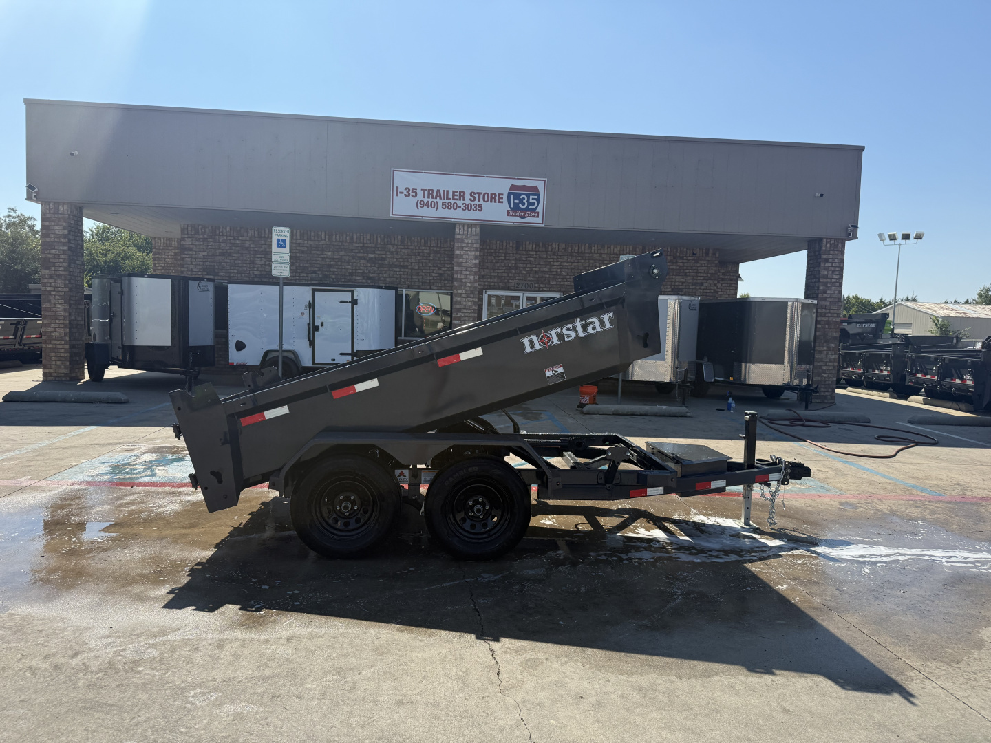 New 2026 Norstar DCB 5x10 Dump Trailer