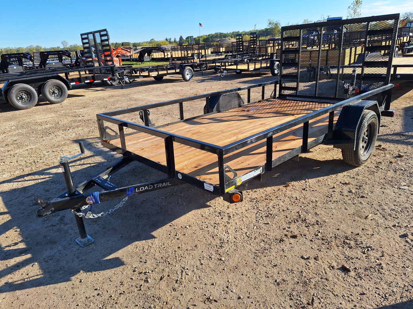 New 2026 Load Trail 77x12 Single Axle Landscape Trailer