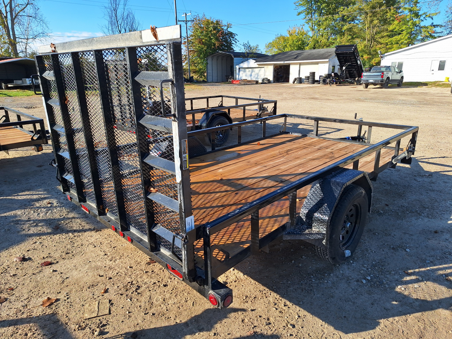 New 2026 Load Trail 77x12 Single Axle Landscape Trailer