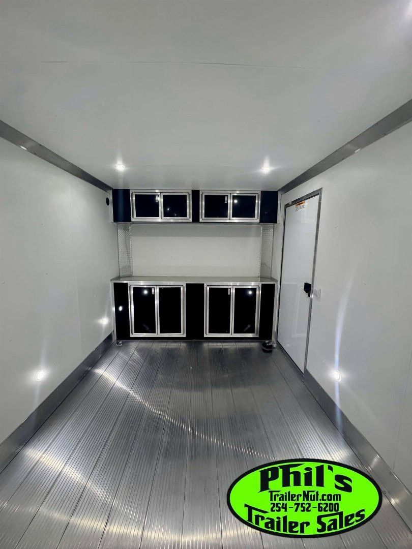 New E-Z Hauler 24' ALL ALUMINUM CAR HAULER LARGE ESCAPE DOOR FINISHED OUT Car / Racing Trailer