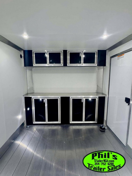 New E-Z Hauler 24' ALL ALUMINUM CAR HAULER LARGE ESCAPE DOOR FINISHED OUT Car / Racing Trailer