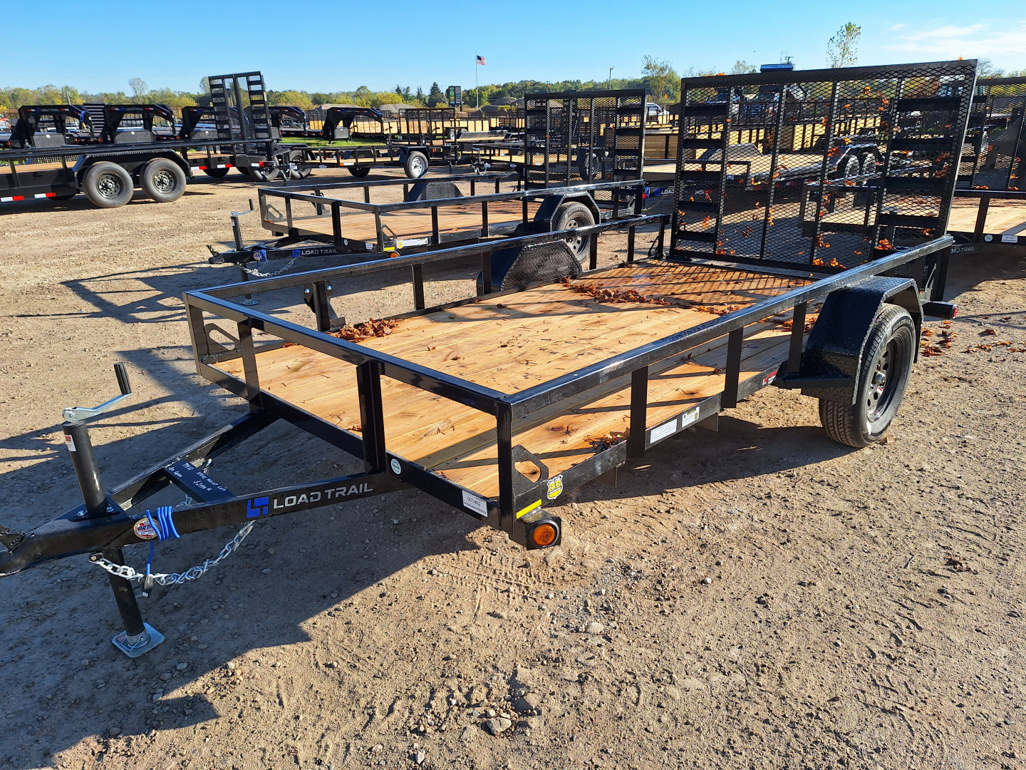 New 2026 Load Trail 77x12 Single Axle Landscape Trailer