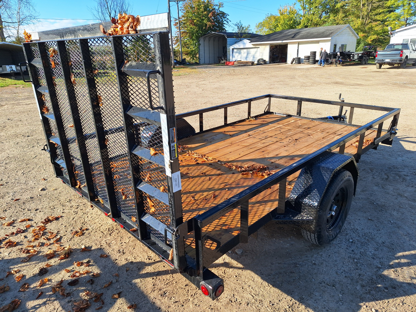 New 2026 Load Trail 77x12 Single Axle Landscape Trailer