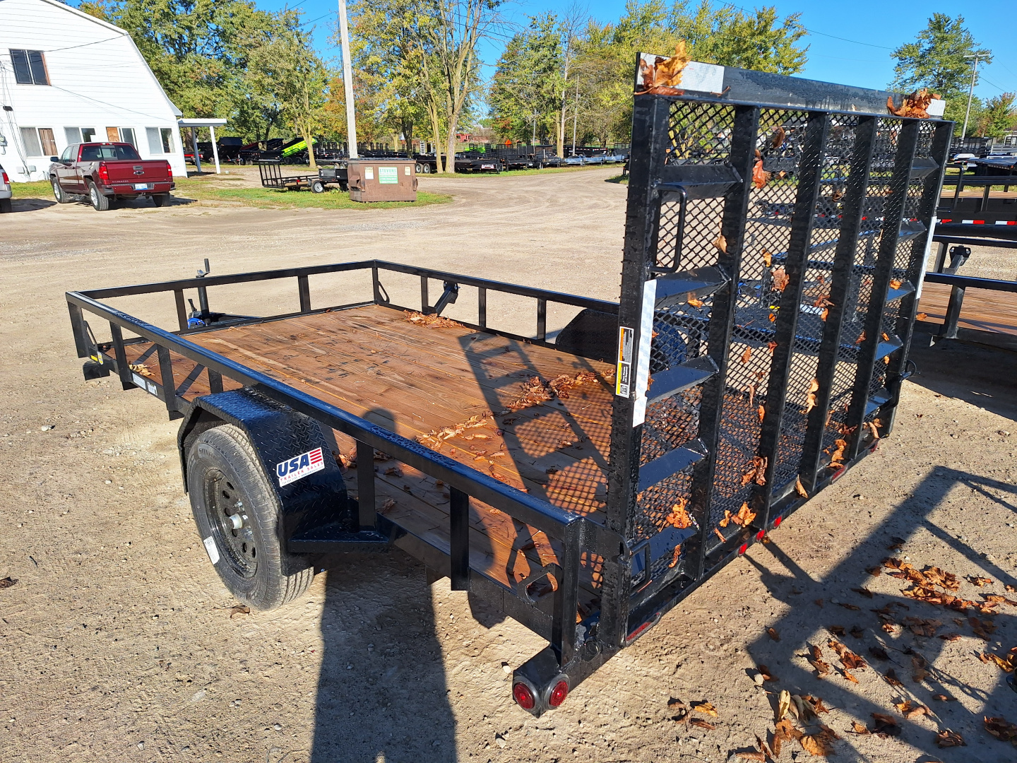 New 2026 Load Trail 77x12 Single Axle Landscape Trailer