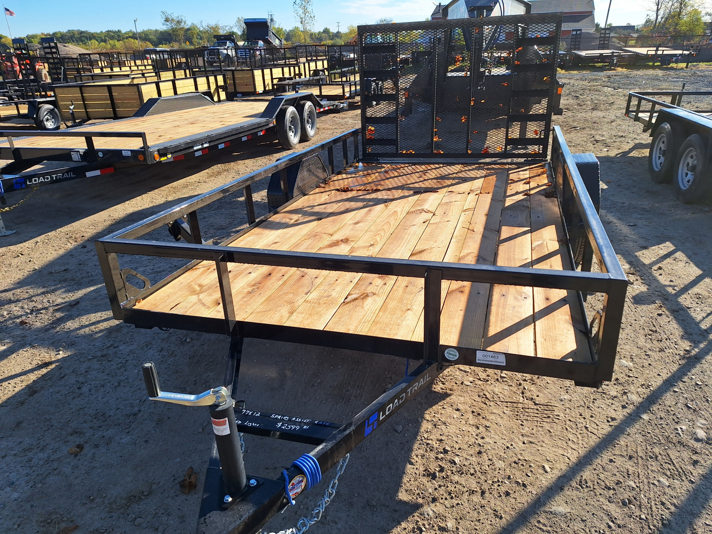 New 2026 Load Trail 77x12 Single Axle Landscape Trailer