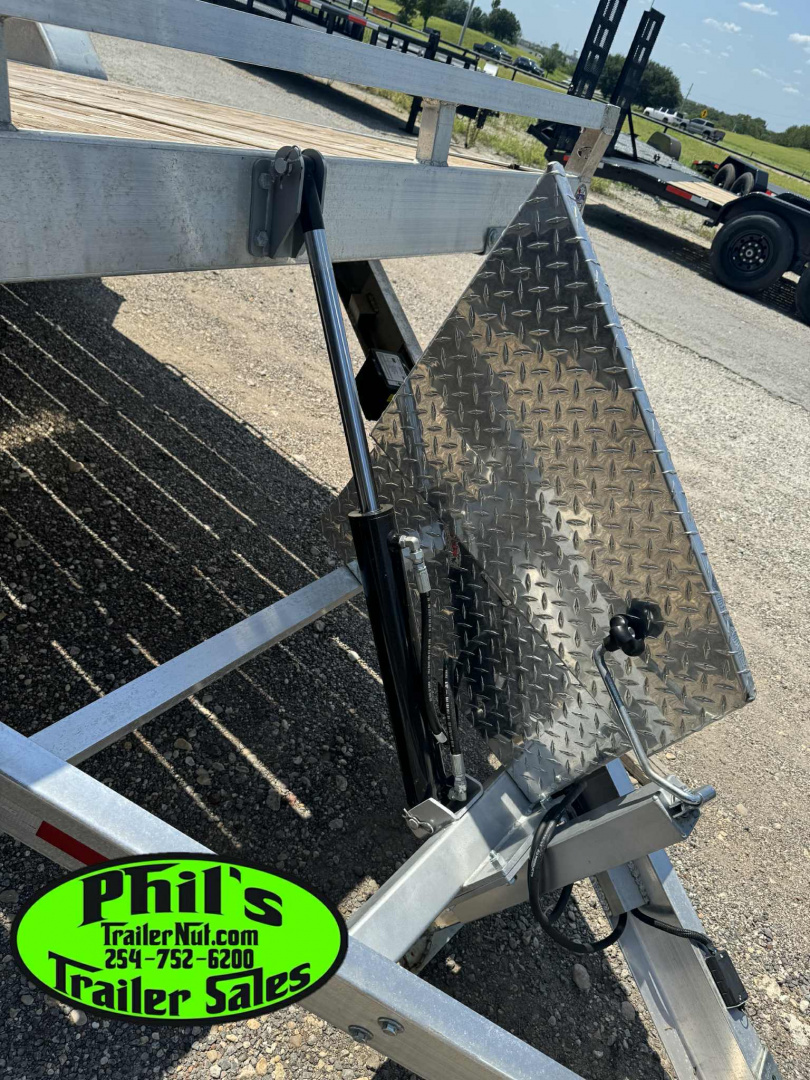 New 2025 Sure-Trac 20' ALUMINUM EQUIPMENT HAULER POWER TILT CAR HAULER Tilt Trailer