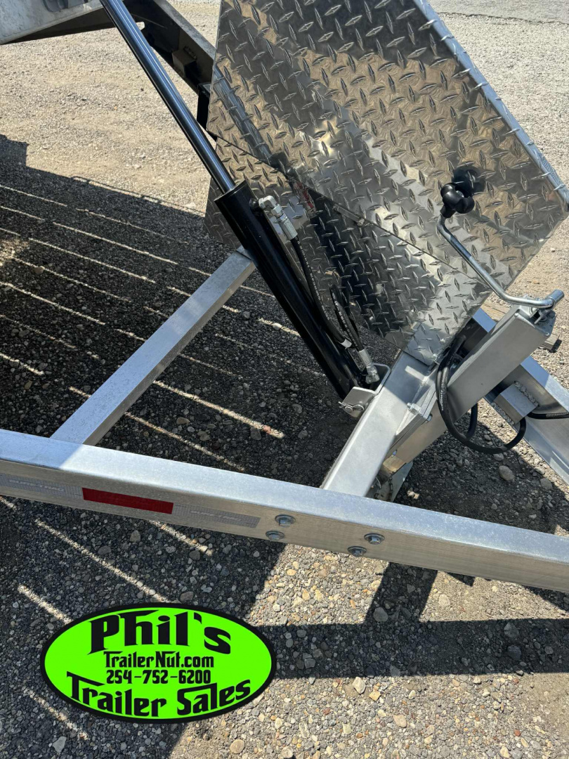 New 2025 Sure-Trac 20' ALUMINUM EQUIPMENT HAULER POWER TILT CAR HAULER Tilt Trailer