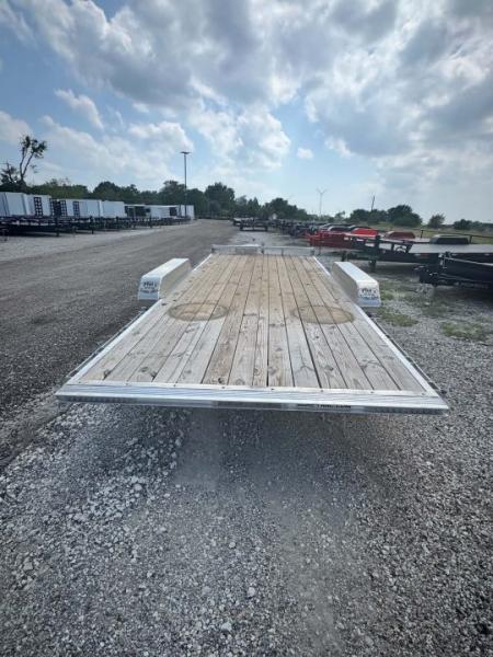 New 2025 FACTORY CLOSE OUT BLOW OUT SALE!! Sure-Trac 18' ALUMINUM EQUIPMENT HAULER POWER TILT CAR HAULER Tilt Trailer
