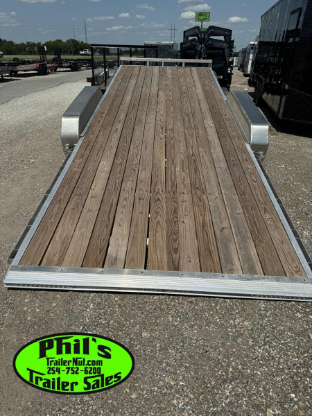 New 2025 Sure-Trac 20' ALUMINUM EQUIPMENT HAULER POWER TILT CAR HAULER Tilt Trailer