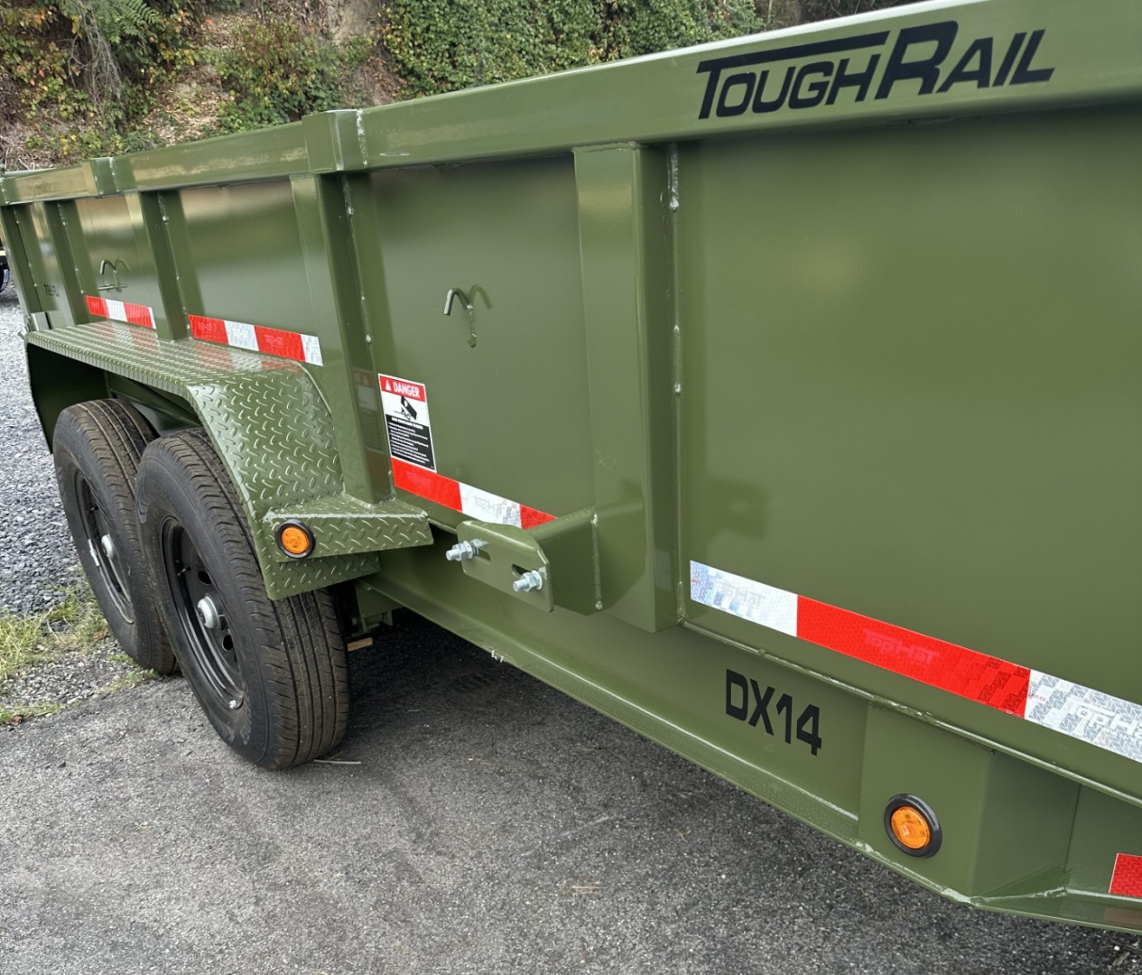 New 2026 Top Hat 7X14 Dump Trailer