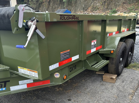 New 2026 Top Hat 7X14 Dump Trailer