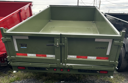 New 2026 Top Hat 7X14 Dump Trailer