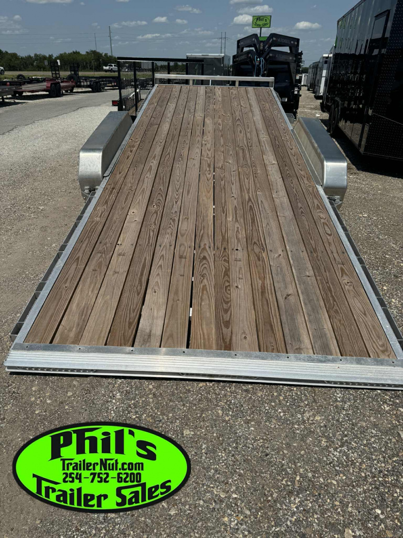 New 2025 Sure-Trac 20' ALUMINUM EQUIPMENT HAULER POWER TILT CAR HAULER Equipment Trailer