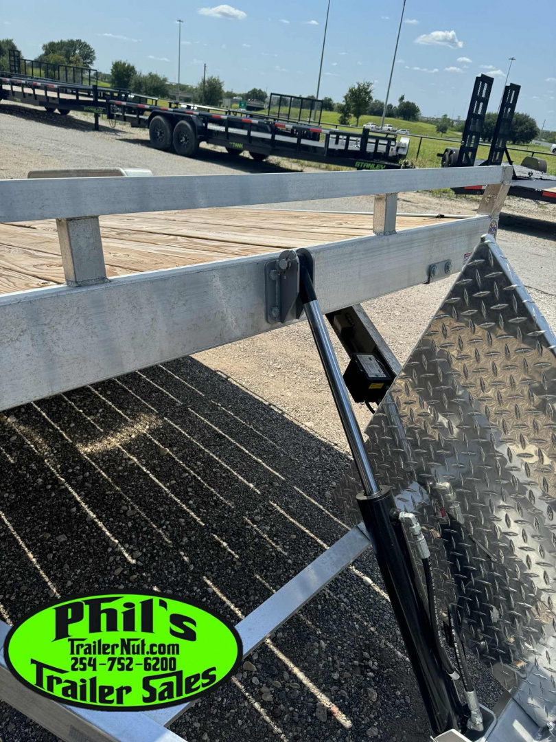 New 2025 Sure-Trac 20' ALUMINUM EQUIPMENT HAULER POWER TILT CAR HAULER Equipment Trailer