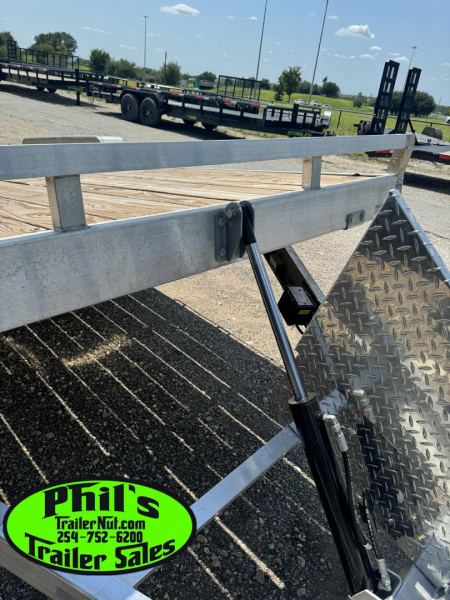 New 2025 Sure-Trac 20' ALUMINUM EQUIPMENT HAULER POWER TILT CAR HAULER Equipment Trailer