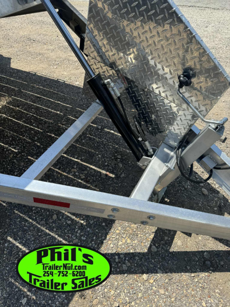 New 2025 Sure-Trac 20' ALUMINUM EQUIPMENT HAULER POWER TILT CAR HAULER Equipment Trailer