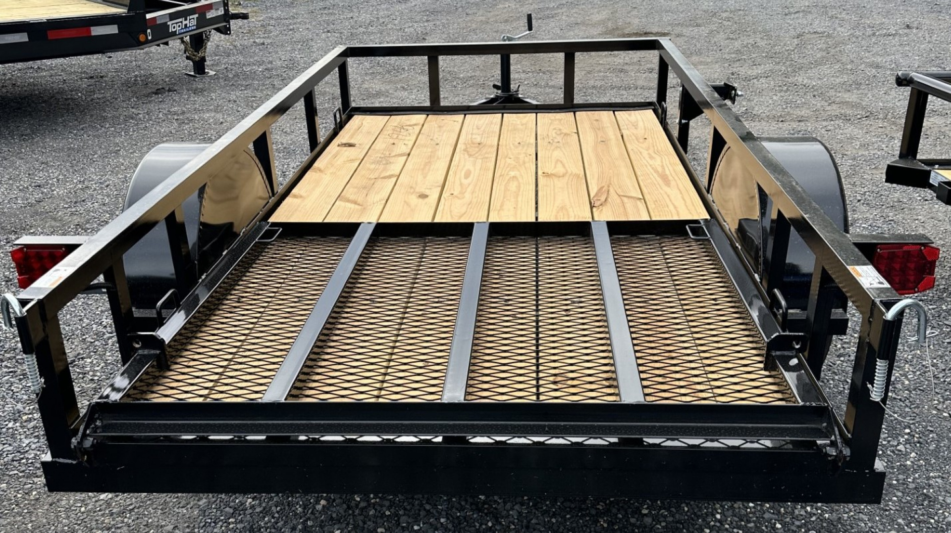 New 2026 Top Hat 5X10 Utility Trailer