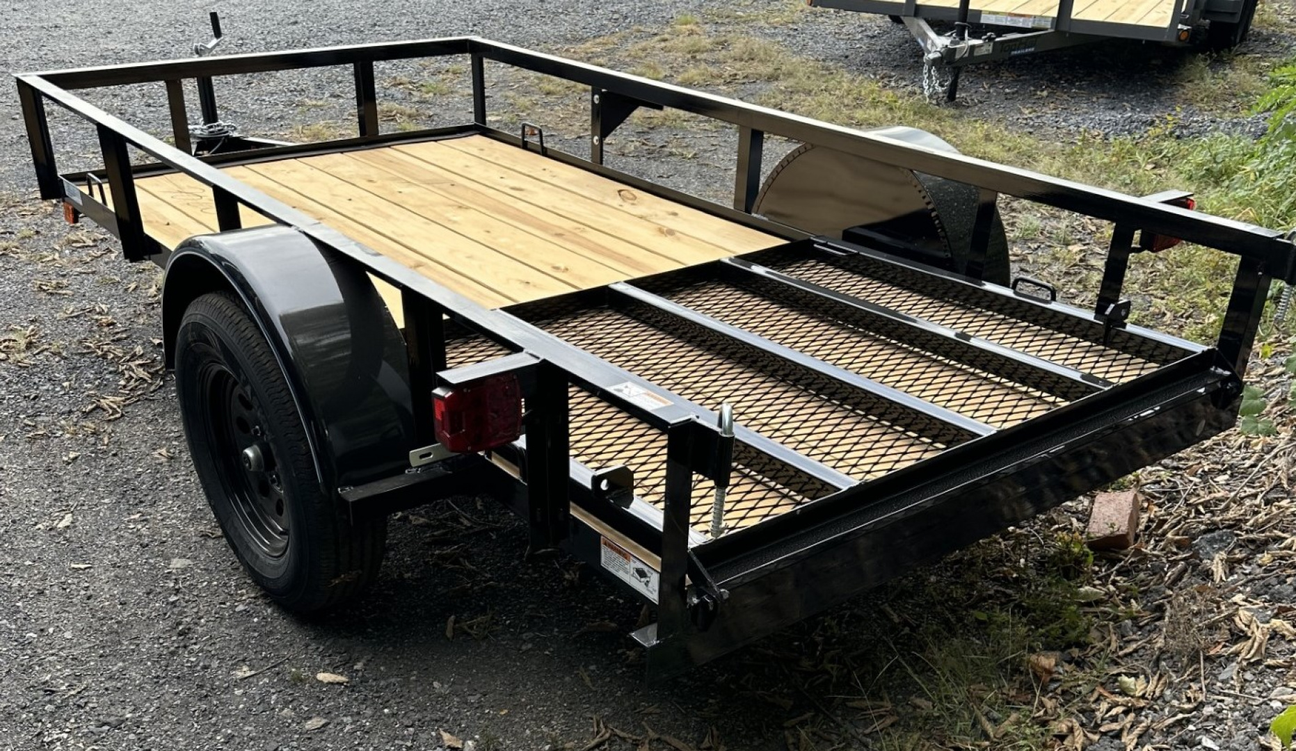 New 2026 Top Hat 5X10 Utility Trailer