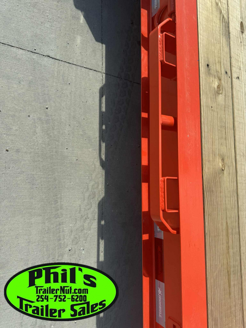 New IRON BULL NEW 20' EQUIPMENT TRAILER OPEN TRAILER UTILITY TRAILERS MEGA RAMP Equipment Trailer