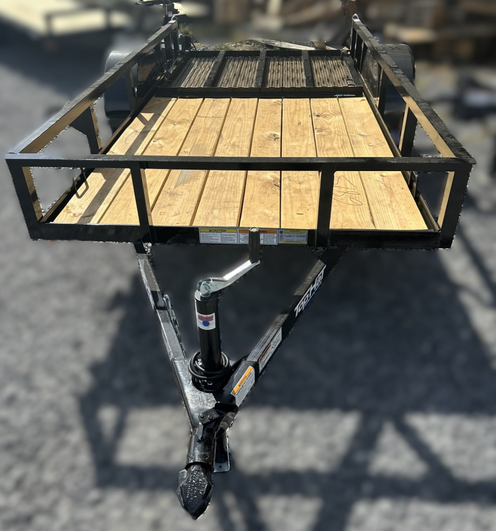 New 2026 Top Hat 5X10 Utility Trailer