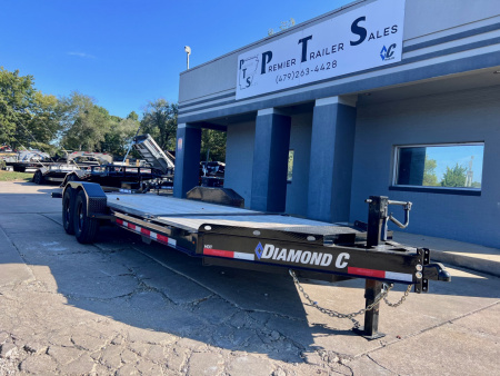 Used 2024 Diamond C Trailers HDT 207 Equipment Trailer