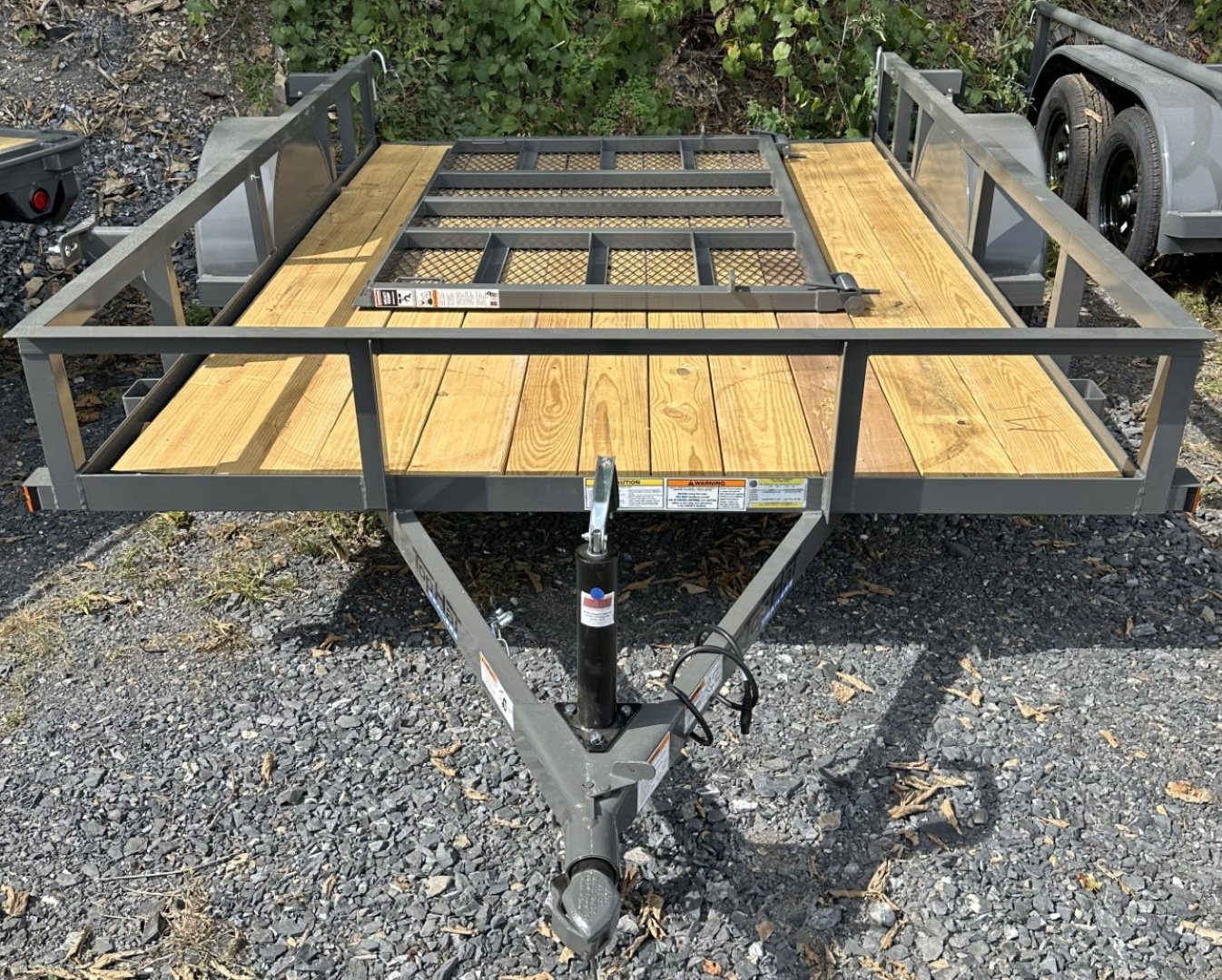 New 2026 Top Hat 6.5X10 Utility Trailer