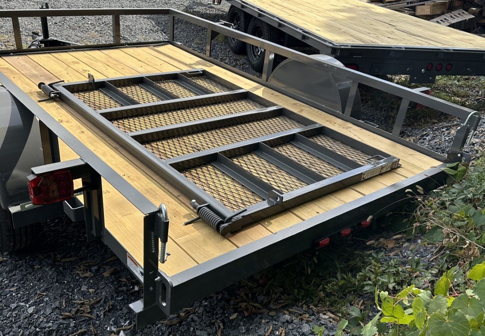 New 2026 Top Hat 6.5X10 Utility Trailer