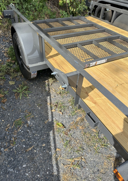 New 2026 Top Hat 6.5X10 Utility Trailer