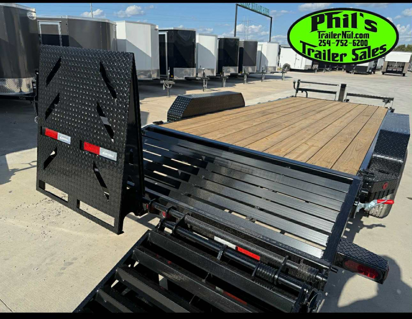 New 2026 Iron Bull 83X20 Equipment Trailer MEGA RAMPS 14K