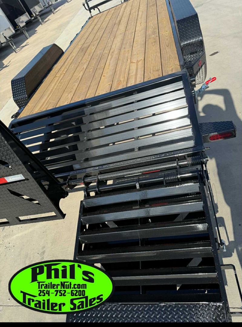 New 2026 Iron Bull 83X20 Equipment Trailer MEGA RAMPS 14K