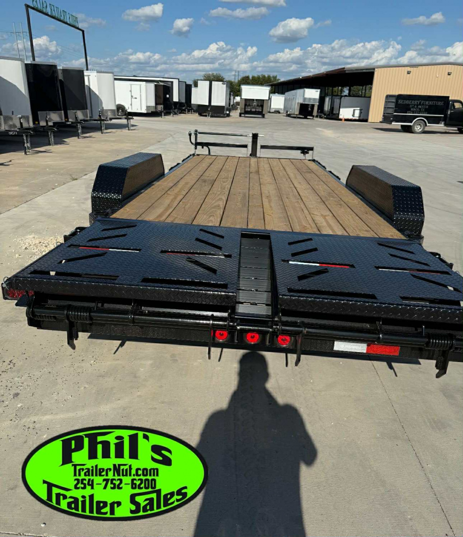 New 2026 Iron Bull 83X20 Equipment Trailer MEGA RAMPS 14K