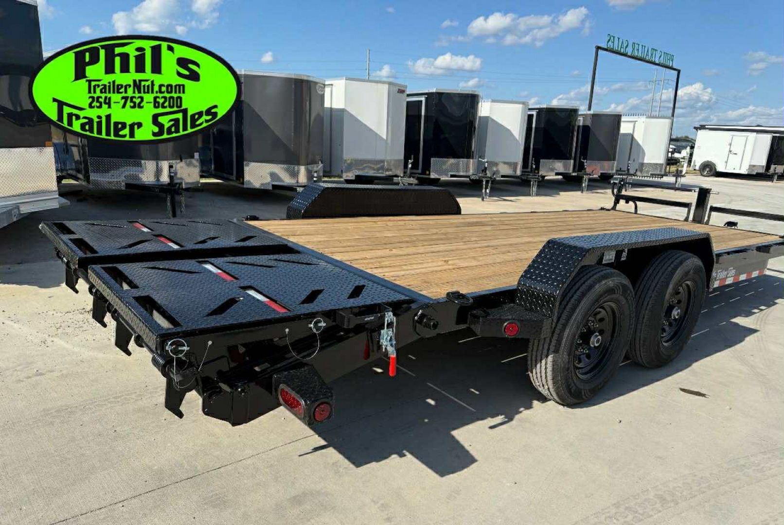 New 2026 Iron Bull 83X20 Equipment Trailer MEGA RAMPS 14K
