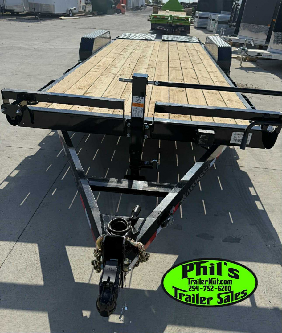 New 2026 Iron Bull 83X20 Equipment Trailer MEGA RAMPS 14K