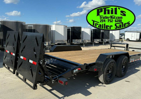 New 2026 Iron Bull 83X20 Equipment Trailer MEGA RAMPS 14K