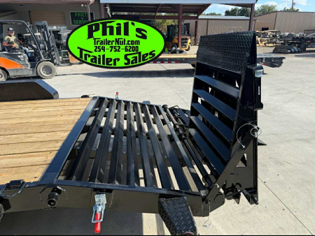 New 2026 Iron Bull 83X20 Equipment Trailer MEGA RAMPS 14K